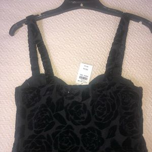 Black Velvet Abercrombie Dress